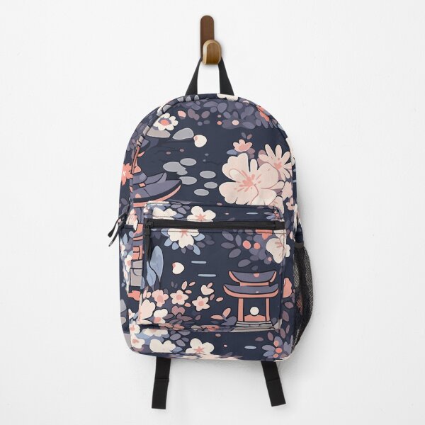 Item preview, Floral Japanese Garden - Floral Pattern designed and sold by Just-Flowers.