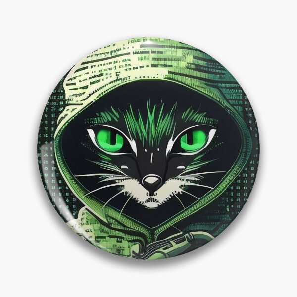 Item preview, “Hacker Meowtrice: The Feline Revolution” designed and sold by Art-Vortex-fr.