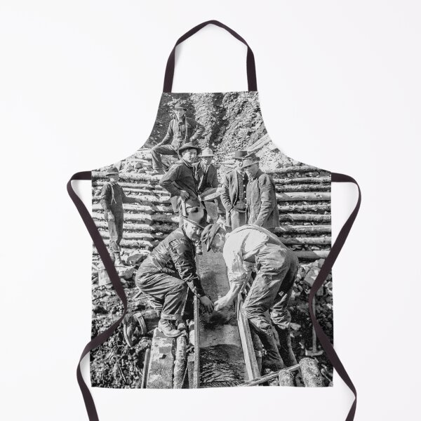 Item preview, Cleaning GOLD Out of the Sluice Box - Alaska 1916 designed and sold by Daniel Hagerman.
