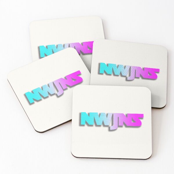 Item preview, Newjeans logo NWJNS kpop Y2K aesthetic/ Pink Blue Gradient designed and sold by SoloAutenica.