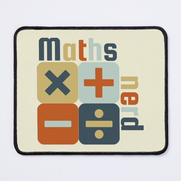 Item preview, Maths Nerd Retro  designed and sold by PollycatArt.