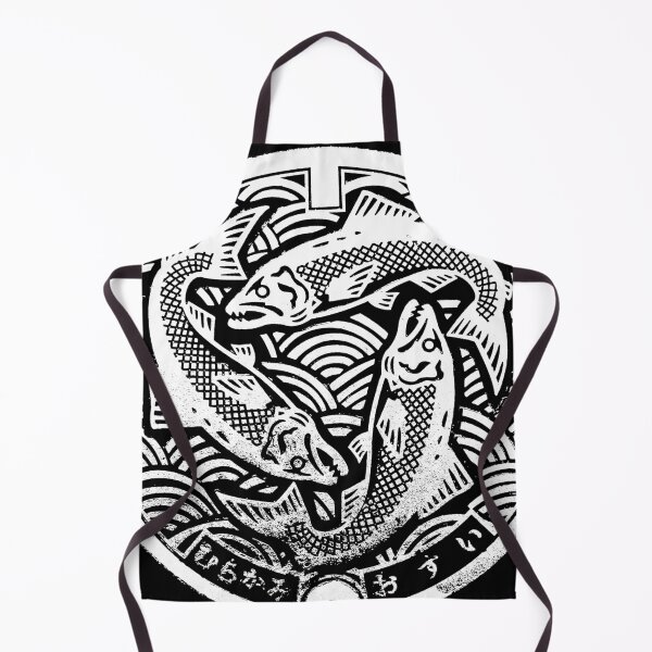 Item preview, Fish in water on manhole in Japan designed and sold by mattraski.