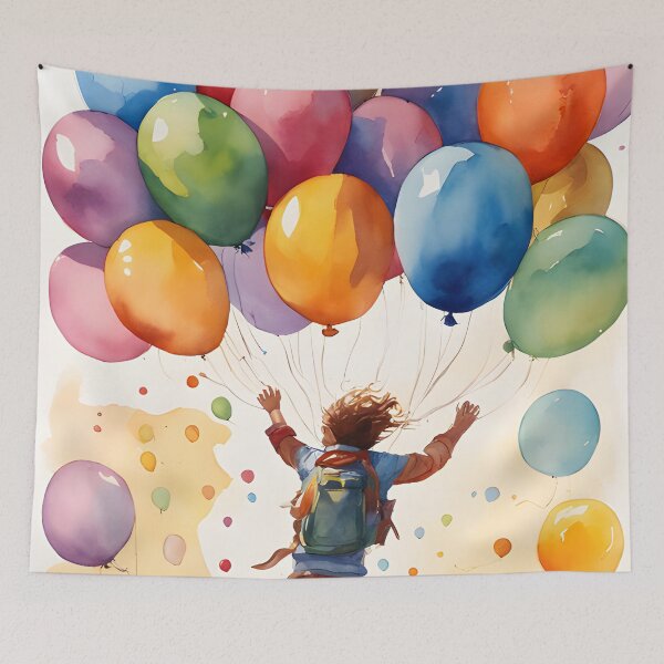 Item preview, Joyful Balloon Jumping Adventure designed and sold by puravidavisions.