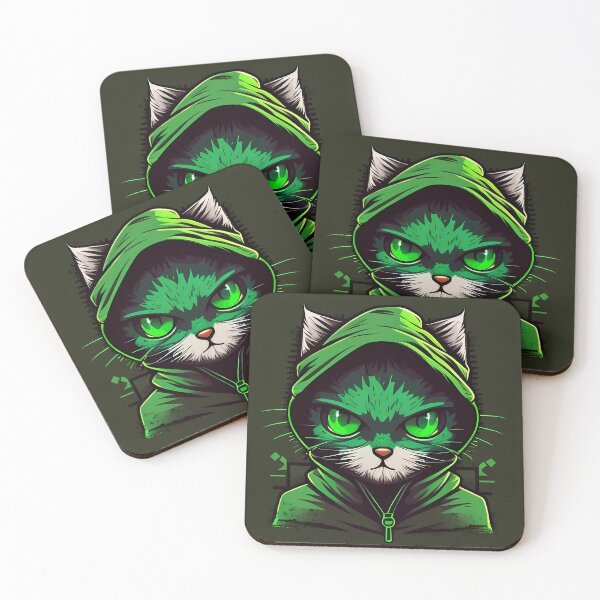 Item preview, “Hacker Meowtrice: The Feline Revolution” designed and sold by Art-Vortex-fr.