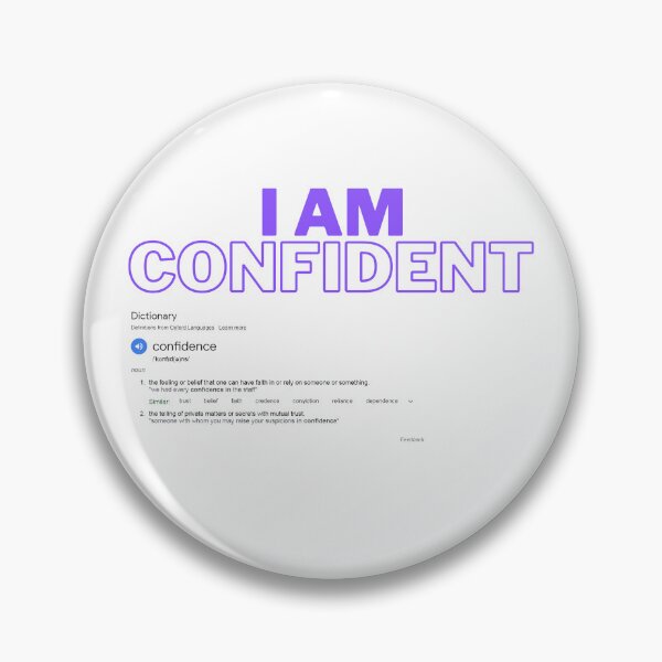 Item preview, I AM CONFIDENT designed and sold by Atokeh.