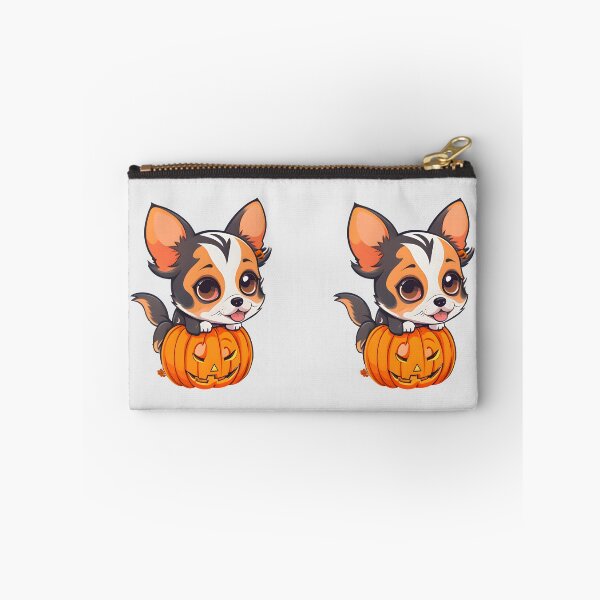 Item preview, Cute Halloween Puppy and Pumpkin designed and sold by BloomCatB.