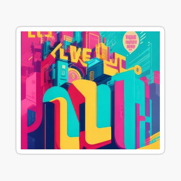 Item preview, Typography Style Design designed and sold by bagaiART.
