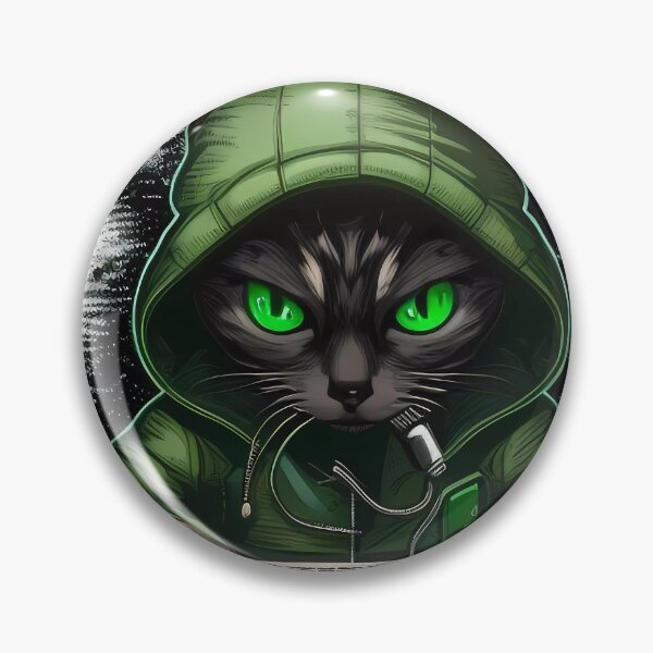 Item preview, “Hacker Meowtrice: The Feline Revolution” designed and sold by Art-Vortex-fr.