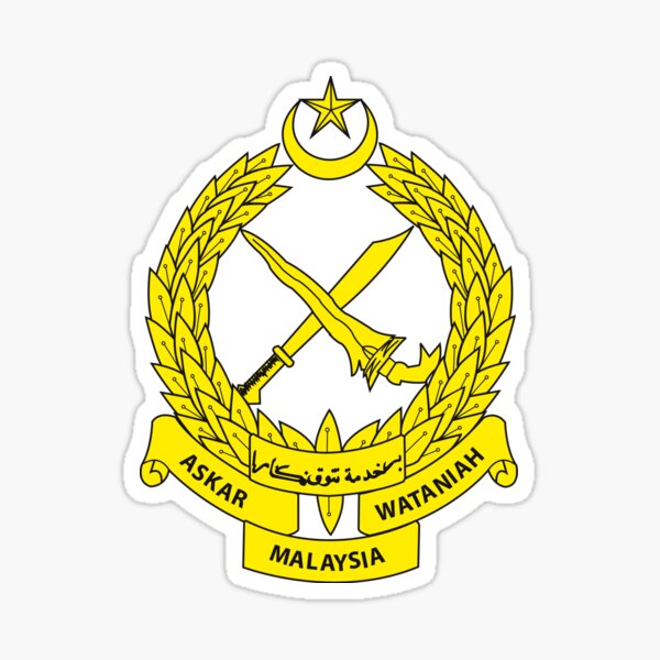 Rejimen Askar Wataniah Territorial Army Regiment Malaysian Army By Wordwidesymbols Redbubble