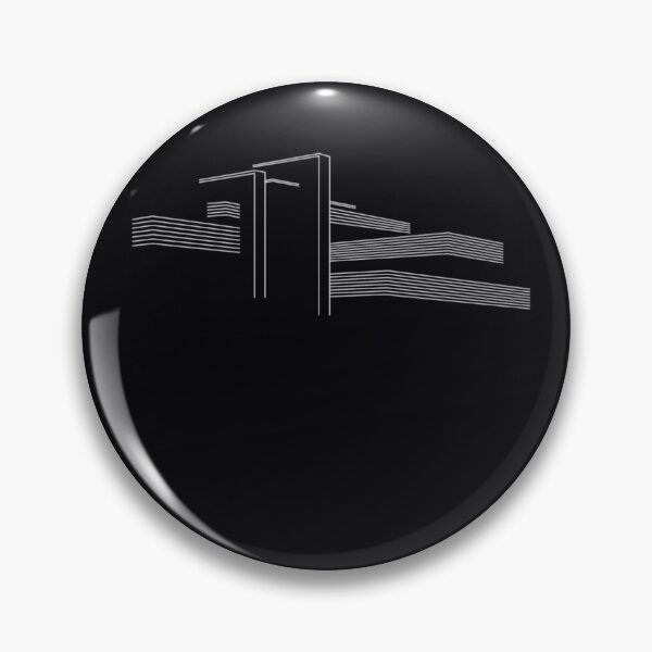 Item preview, Falling Water minimalistic line art  	 designed and sold by bfhiquec20.