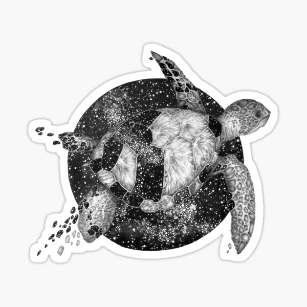 Item preview, Cosmic Turtle designed and sold by ECMazur Art.