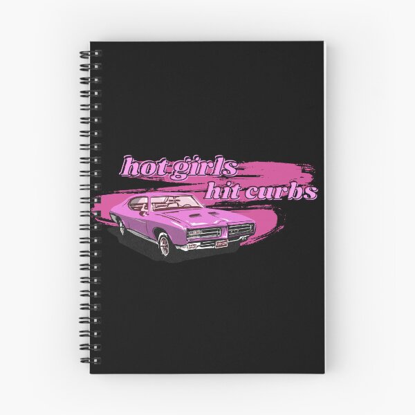 Item preview, Hot Girls Hit Curbs Funny Quote designed and sold by AngieArt-.