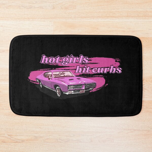 Item preview, Hot Girls Hit Curbs Funny Quote designed and sold by AngieArt-.