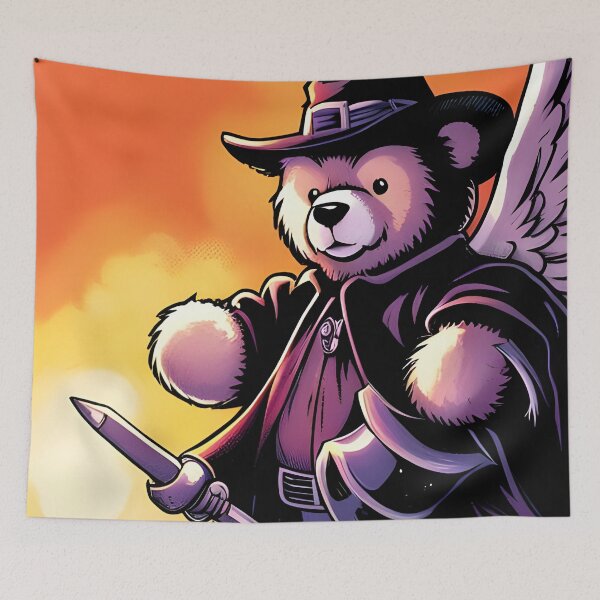 Item preview, Teddy dressed as a Witch for Halloween designed and sold by Colin Bentham.