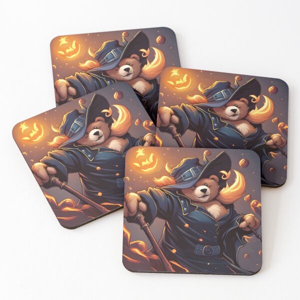 Item preview, Teddy dressed as a Witch for Halloween designed and sold by Colin Bentham.