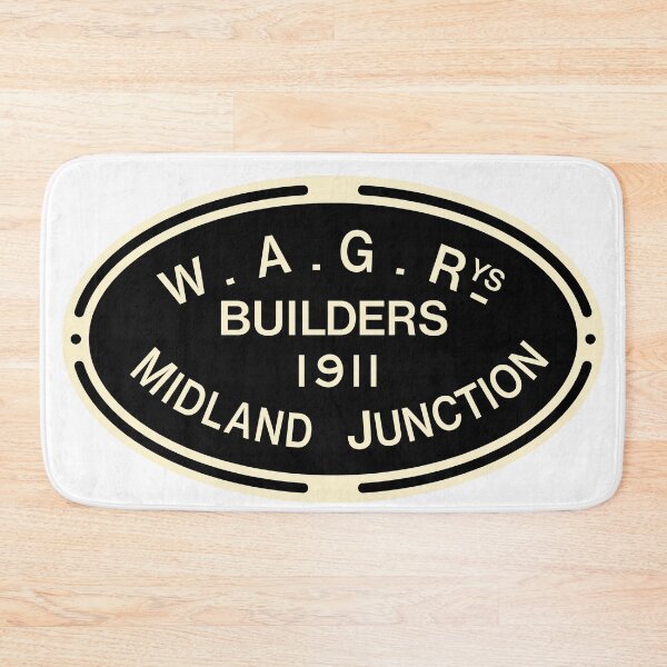 Item preview, Western Australian Government Railways Midland Junction Workshops designed and sold by Green-over-red.