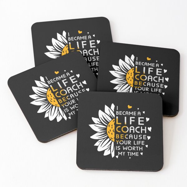 Item preview, I became Life Coach Because Your Life Is Worth My Time sunflower  	 designed and sold by aranevzyctf71.
