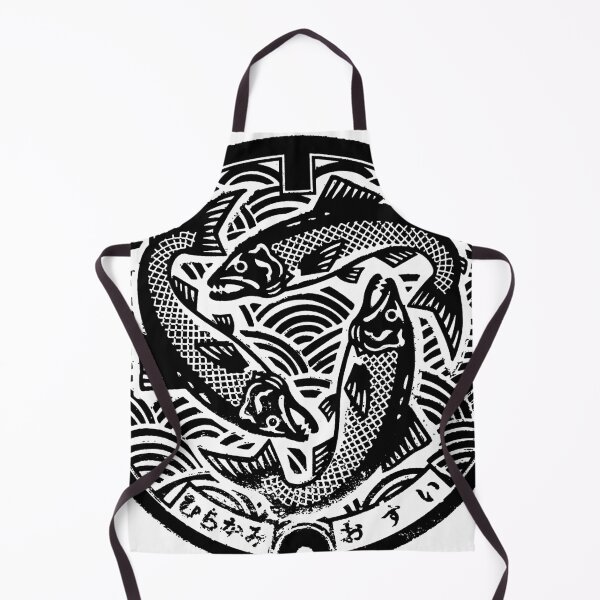 Item preview, Fish on a manhole in Japan designed and sold by mattraski.