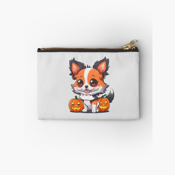 Item preview, Halloween Puppy and Pumpkins designed and sold by BloomCatB.
