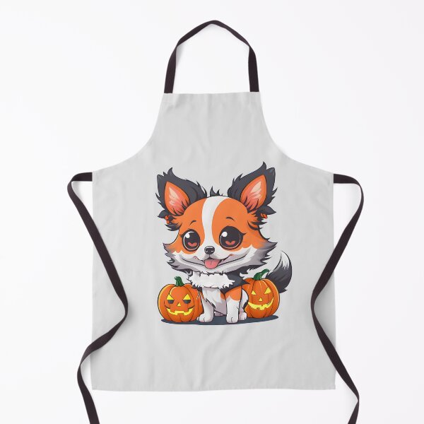 Item preview, Halloween Puppy and Pumpkins designed and sold by BloomCatB.