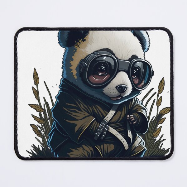 Item preview, Panda in Karate Suit designed and sold by ArtsyWishesShop.