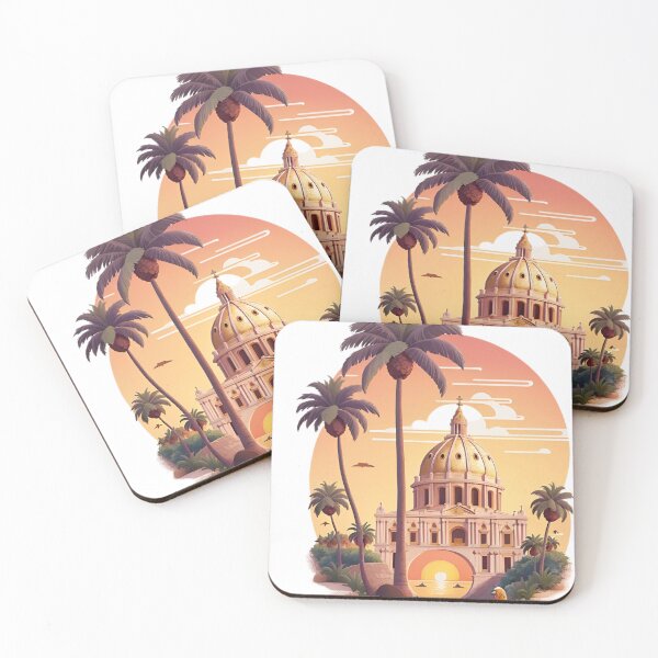 Item preview, Vatican City Sunset T-shirt Design - Vintage Vector Art designed and sold by Saturday  Mart.