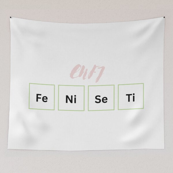 Item preview, ENFJ cognitive functions designed and sold by audhdmuslimah.