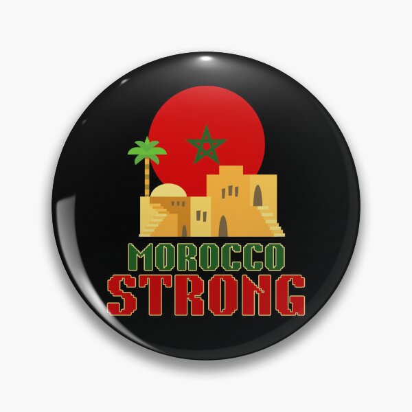 Item preview, Morocco Strong Support Pray for Morocco designed and sold by BunBuntheDog-.
