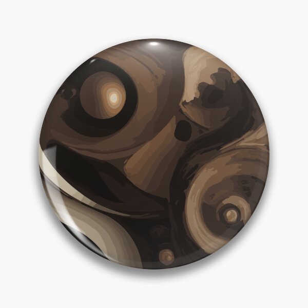 Item preview, Fantasy Retro Beige Minimalist Brown Abstract Art designed and sold by Atokeh.