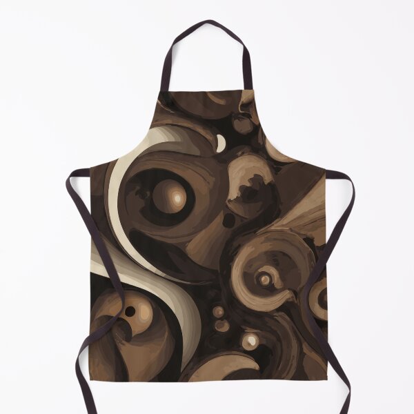 Item preview, Fantasy Retro Beige Minimalist Brown Abstract Art designed and sold by Atokeh.