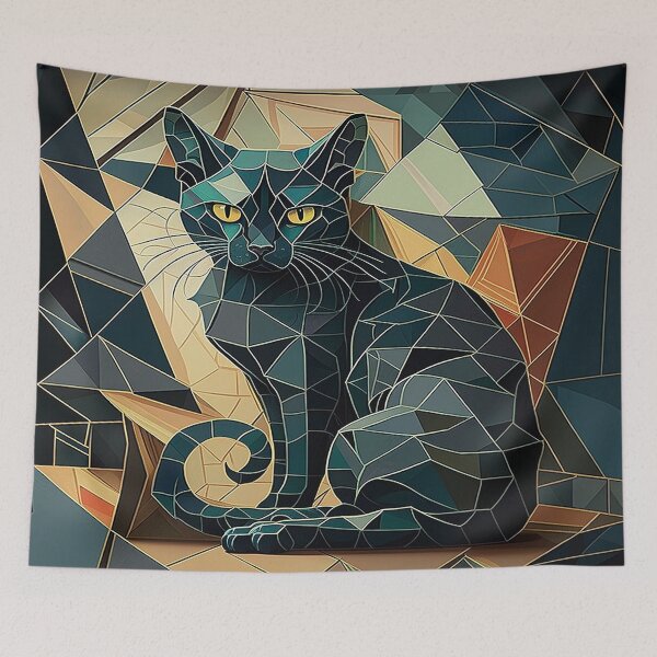 Item preview, Cat in the Mirror designed and sold by goldcov.