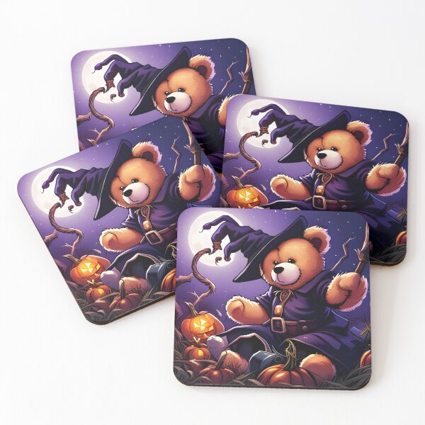 Item preview, Teddy dressed as a Witch for Halloween designed and sold by Colin Bentham.