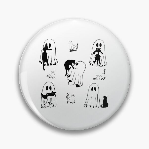 Item preview, halloween ghost costume cat mom with adorable black cats designed and sold by Giant-Mickey.