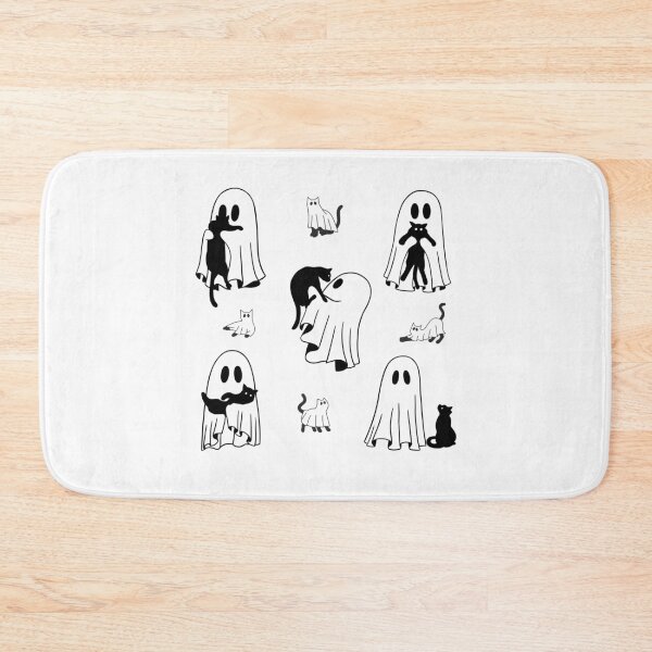 Item preview, halloween ghost costume cat mom with adorable black cats designed and sold by Giant-Mickey.