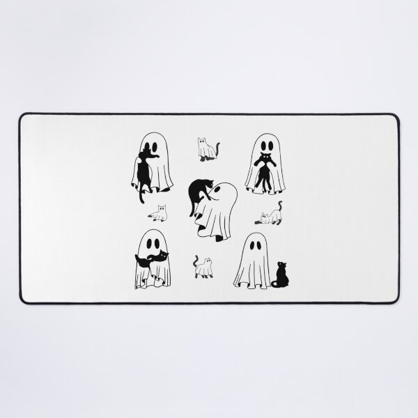 Item preview, halloween ghost costume cat mom with adorable black cats designed and sold by Giant-Mickey.