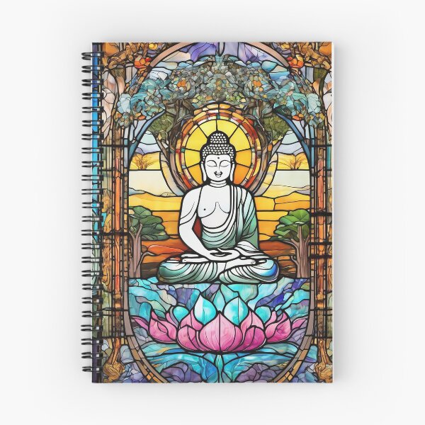 Item preview, Buddha Stained Glass, Original Art by CeyhunS designed and sold by CeyhunS.