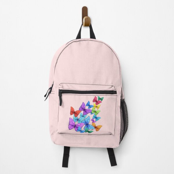 Pretty Colored Charming Butterfly Stylish Design Butterfly lover Backpack