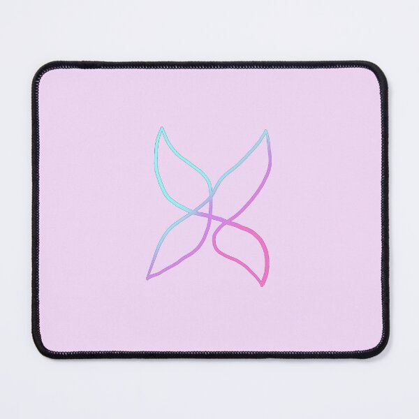 Item preview, butterfly: blue-purple-pink designed and sold by drinking-tea-rn.