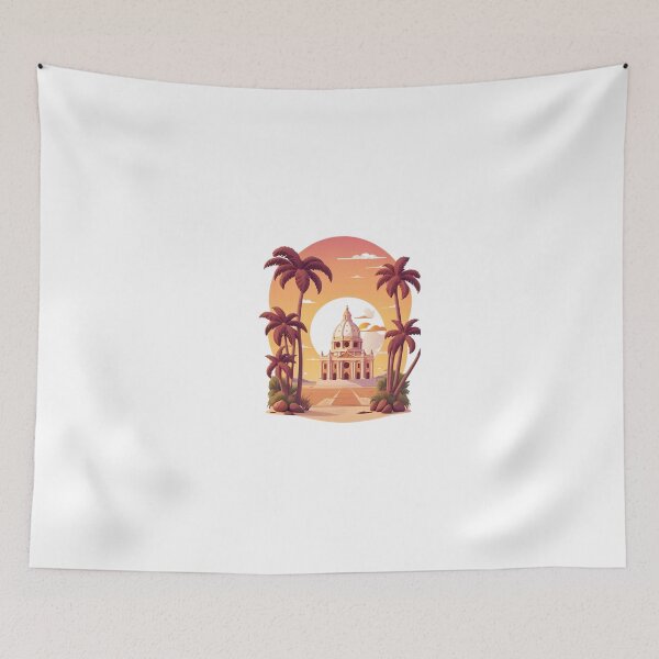 Item preview, Vibrant Vatican City Sunset T-shirt - Victor Artwork designed and sold by Saturday  Mart.