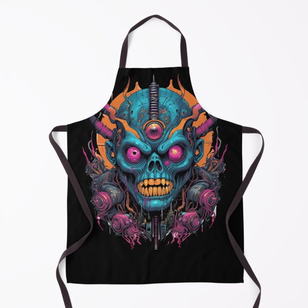 Item preview, Cyberpunk horror demon designed and sold by TaevasDesign.