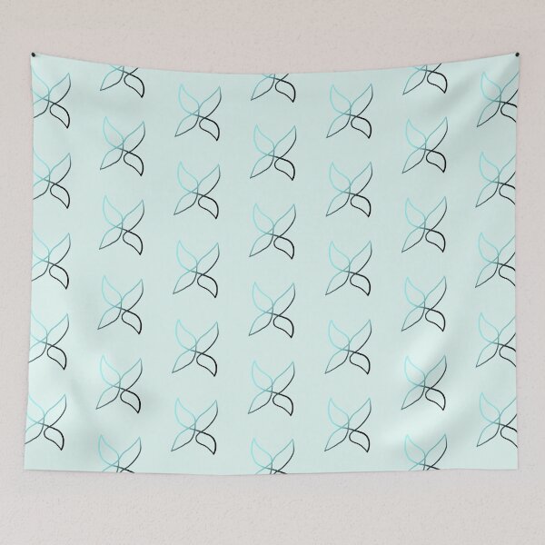 Item preview, butterfly: blue-black-fade designed and sold by drinking-tea-rn.