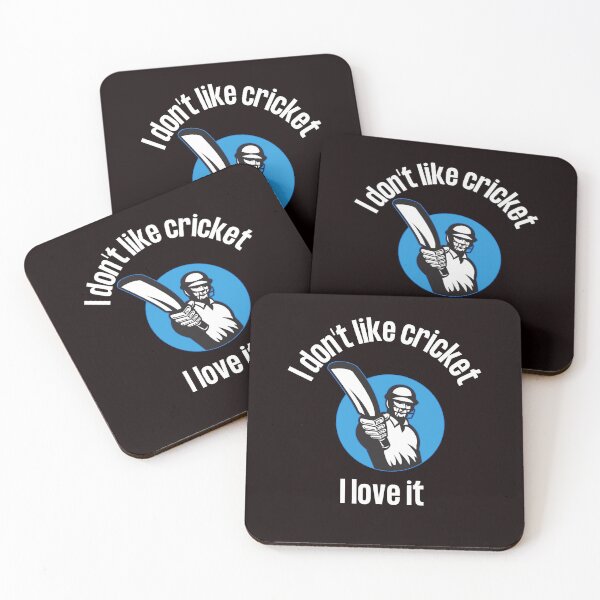 Item preview, "I don't like cricket I love it" cricket fan designed and sold by DestinationAU.