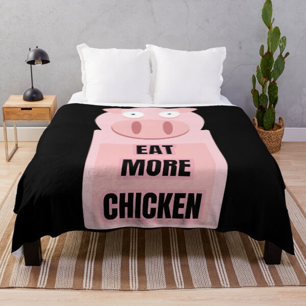 Item preview, Eat More Chicken designed and sold by ArtisShops.