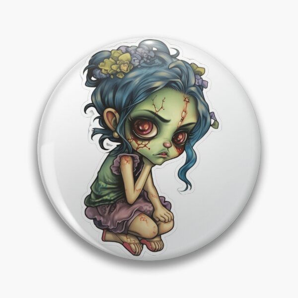 Item preview, Shy Cartoon Zombie Girl designed and sold by Dannypryce.