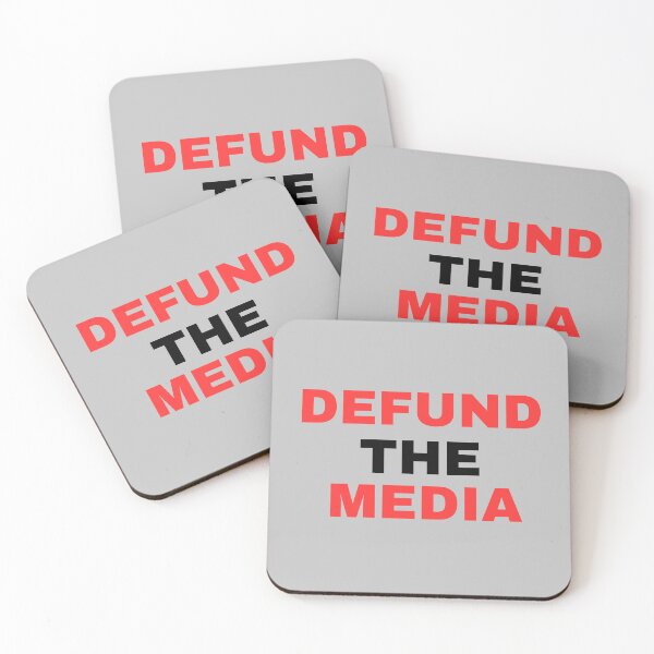 Item preview, Defund the media designed and sold by designbyangelic.