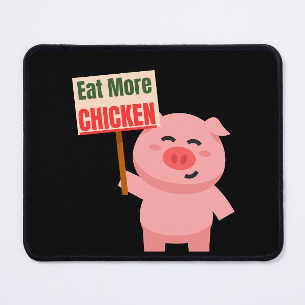Item preview, Eat More Chicken designed and sold by ArtisShops.