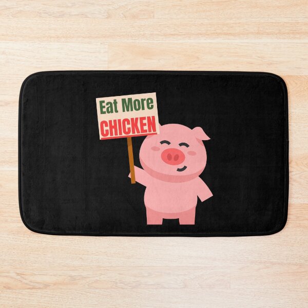 Item preview, Eat More Chicken designed and sold by ArtisShops.