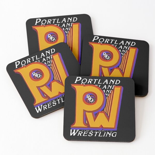 Item preview, Portland Wrestling Logo from the 1980s designed and sold by The Irish Whip.
