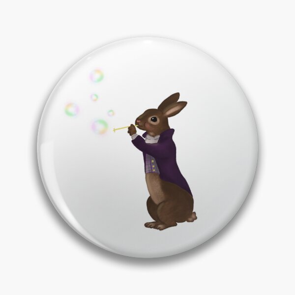 Item preview, Magical rabbit with soap bubbles  designed and sold by Karmelja.