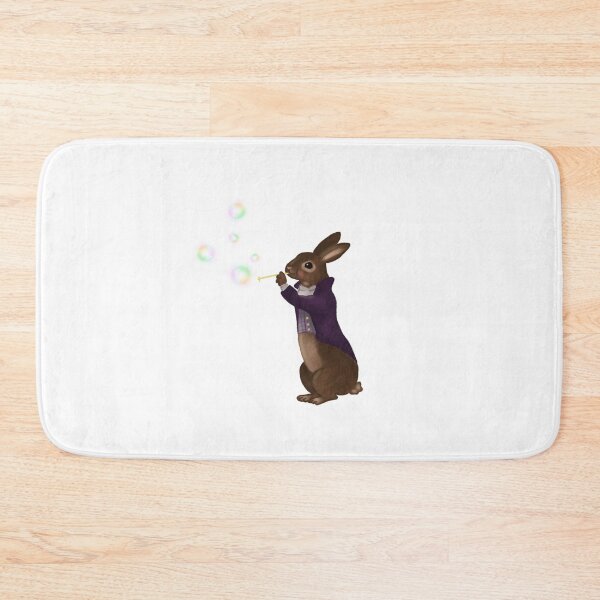 Item preview, Magical rabbit with soap bubbles  designed and sold by Karmelja.